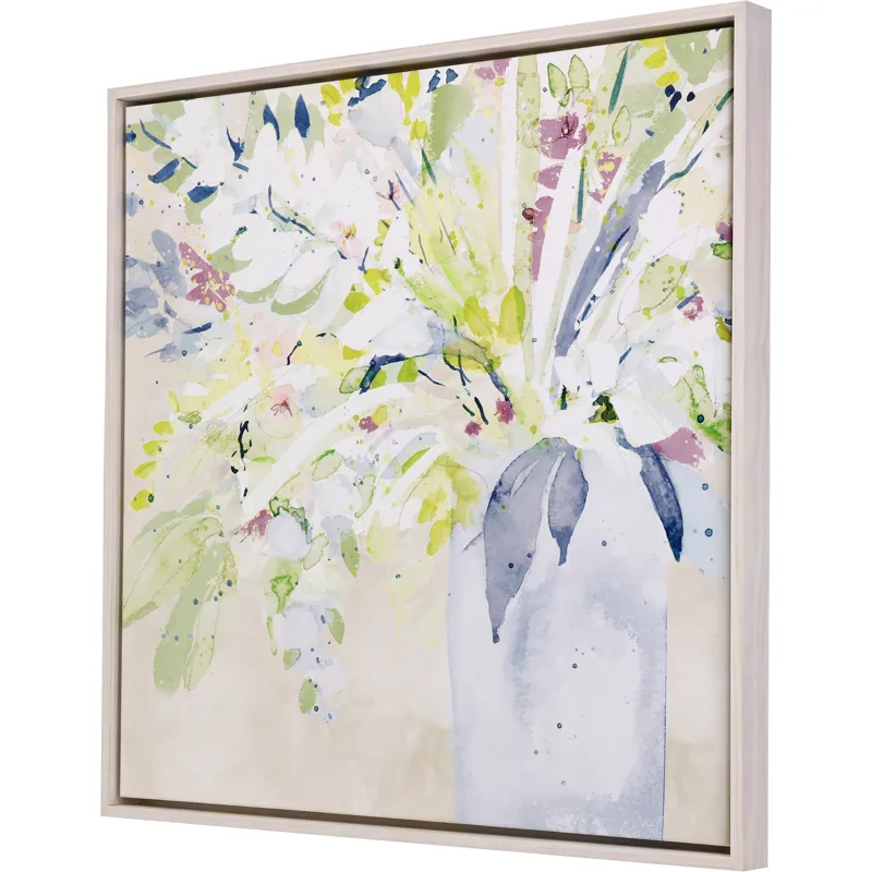 Soft Floral Burst II Canvas