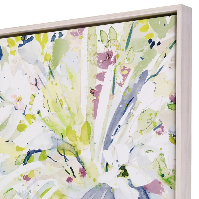 Soft Floral Burst II Canvas