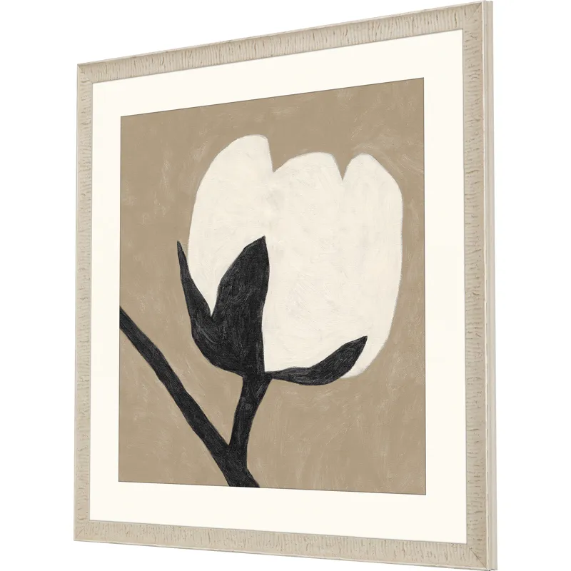 Delicate Sketch Solo Framed Art