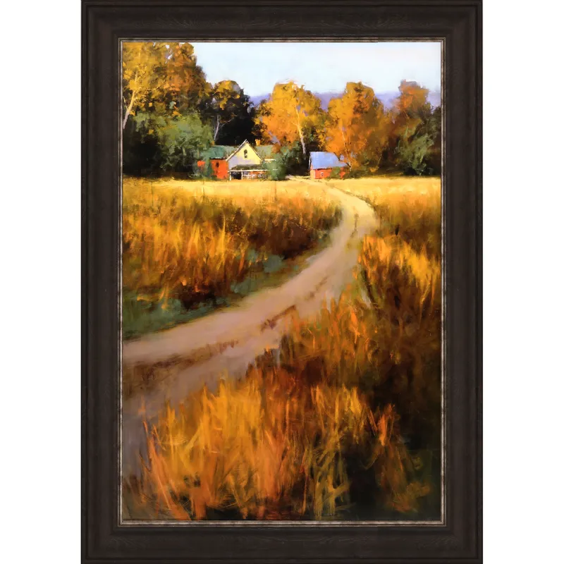 Autumn Fields Framed Art
