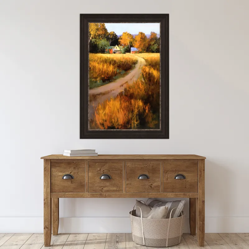 Autumn Fields Framed Art