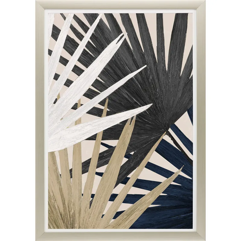 Organic Palms II Framed Art