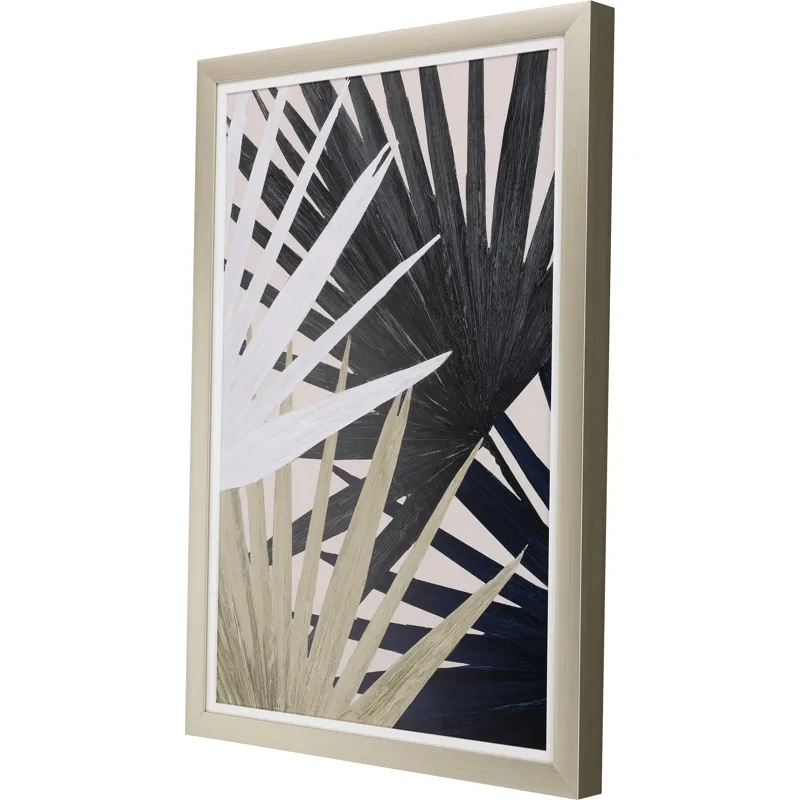 Organic Palms II Framed Art