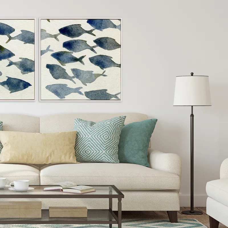Fish Friends III Canvas