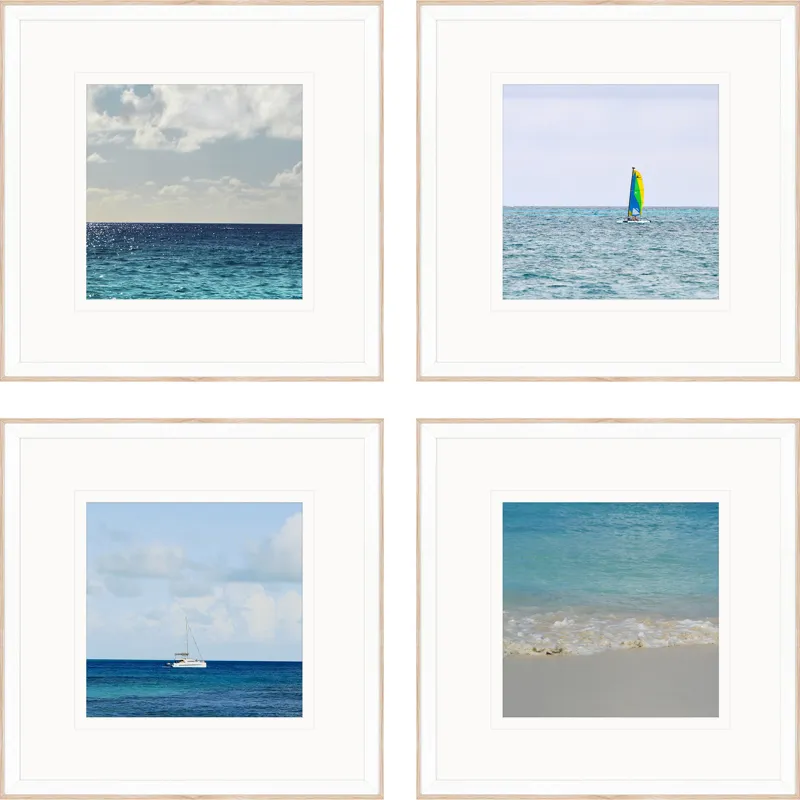 Ocean Adventures II S/4 Framed Art