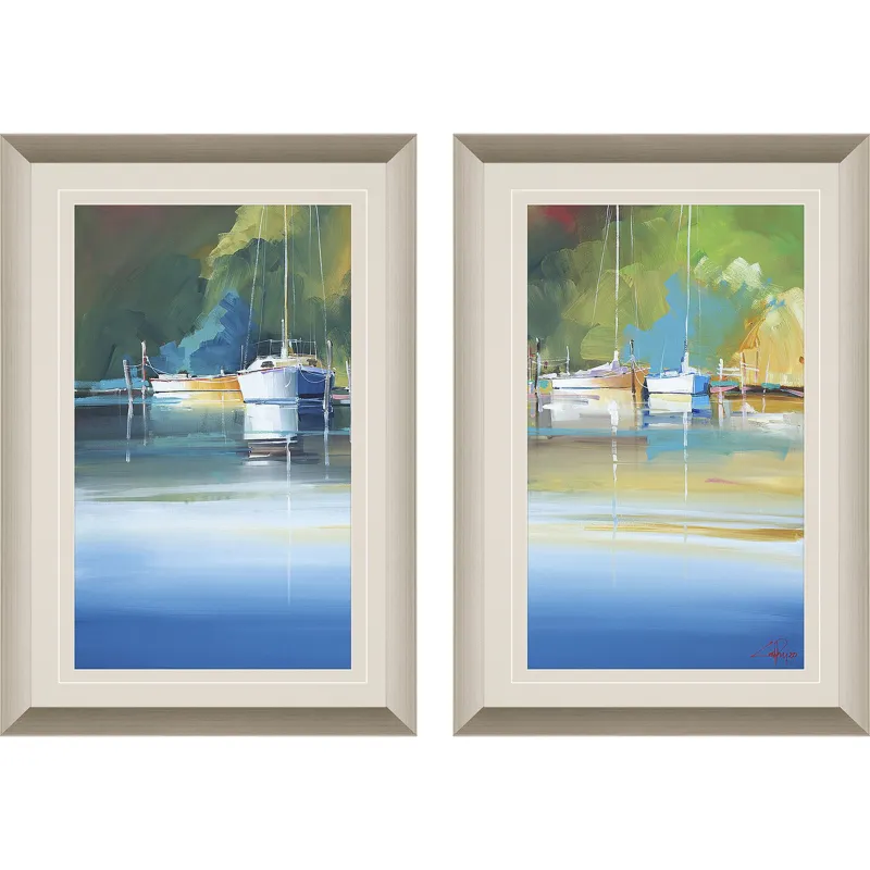 Light at Metung S/2 Framed Art