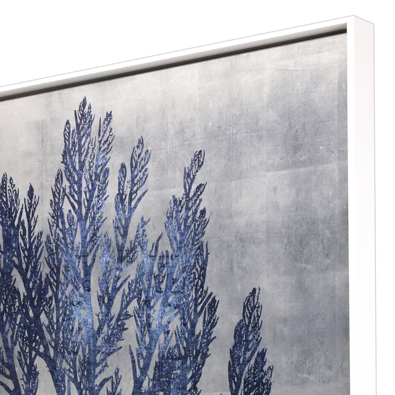 Silver Isle II Canvas