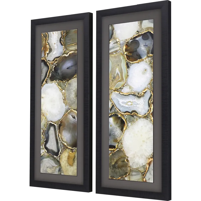 Agate S/2 Framed Art