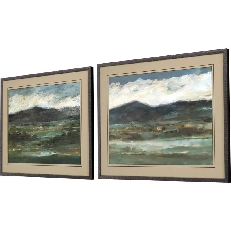 Midnight Ridge S/2 Framed Art