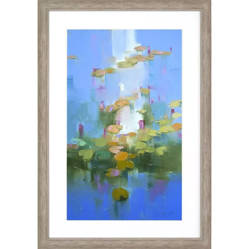 Water Lilies Framed Art