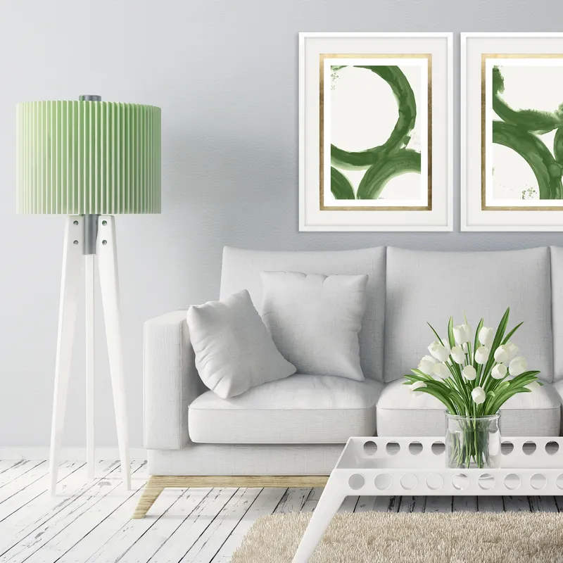 Rings of Water I Framed Art