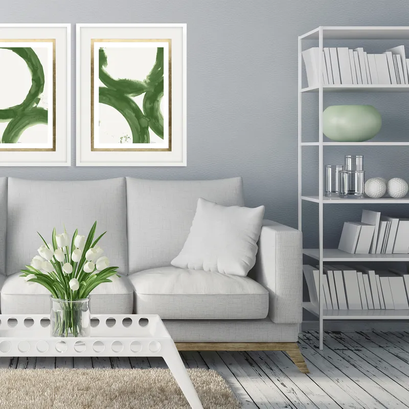 Rings of Water II Framed Art