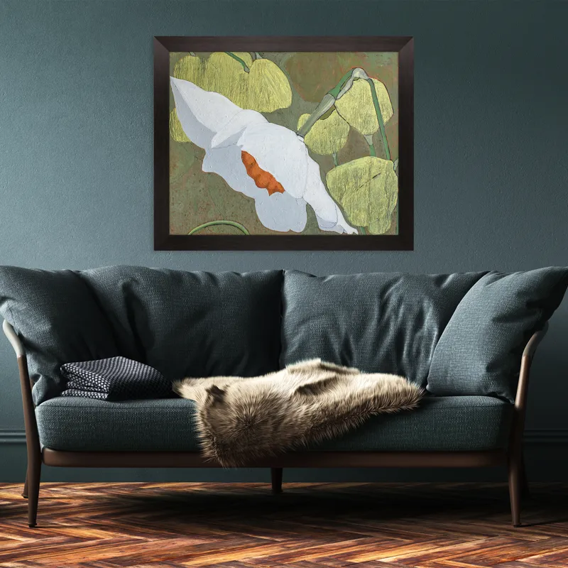 Floral Shade Framed Art