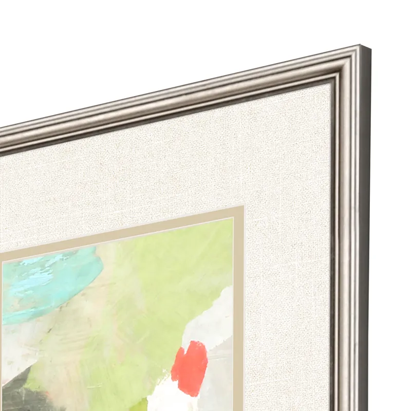 Pastel Splash S/4 Framed Art