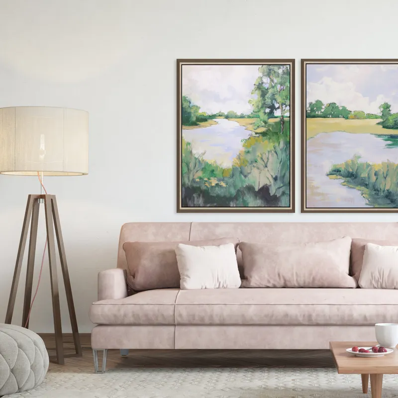 Earth and Sky I Canvas