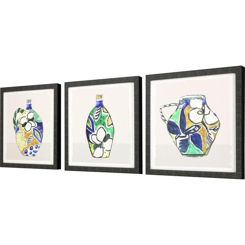 Picasso Vase S/3 Framed Art