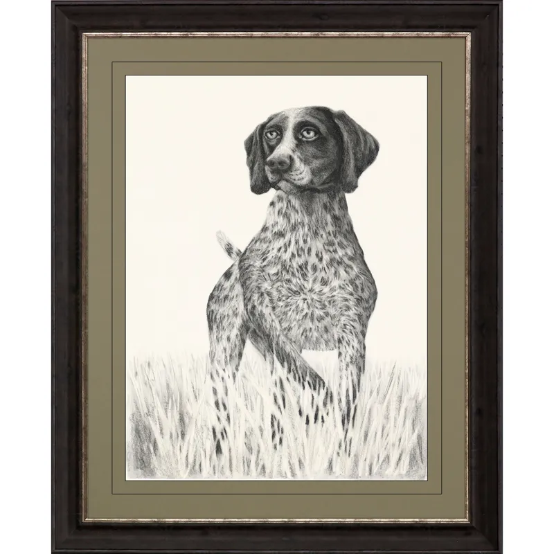 Canine Watch Framed Art