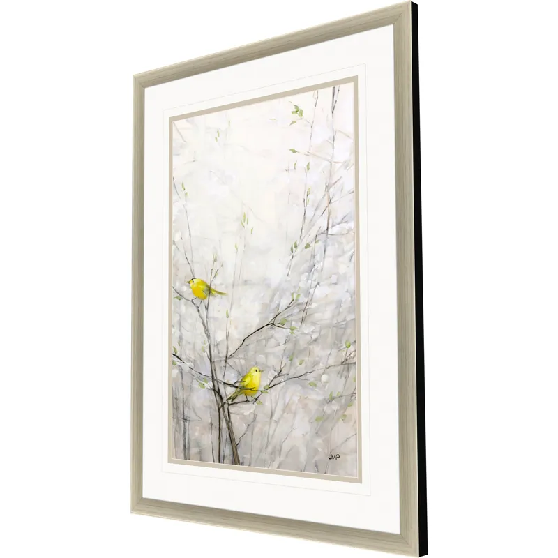 Birds in Trees I Framed Art