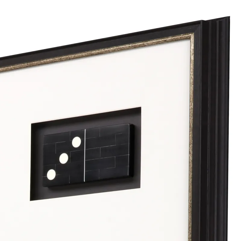 Dominoes S/4 Framed Art