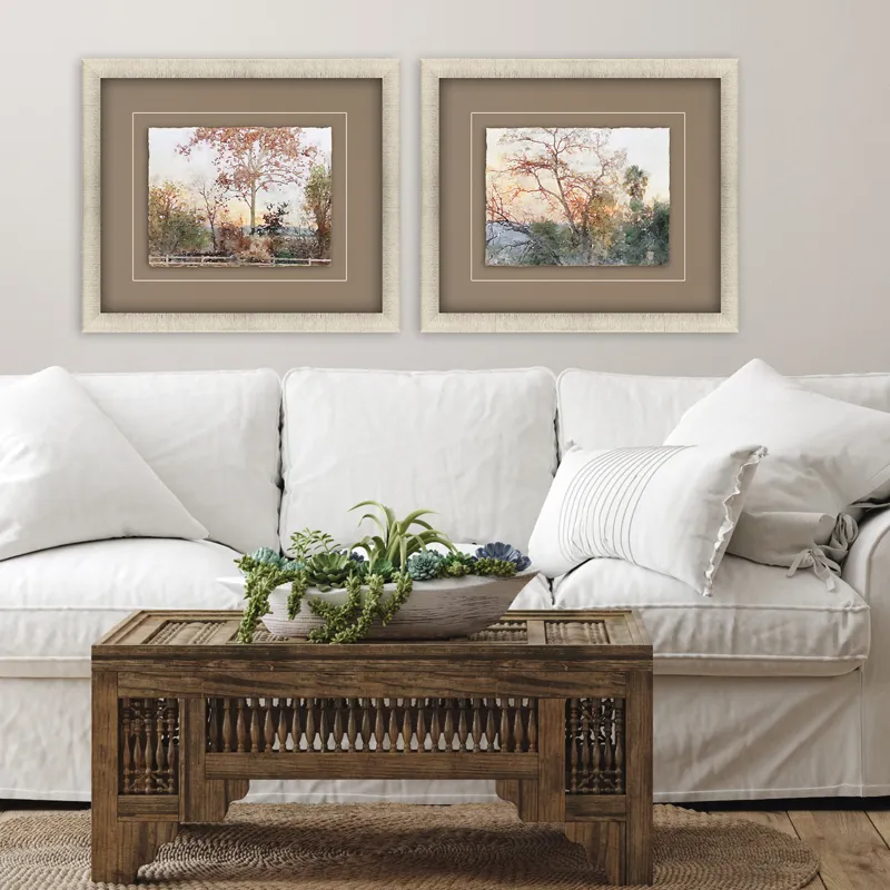 Quiet Place S/2 Framed Art