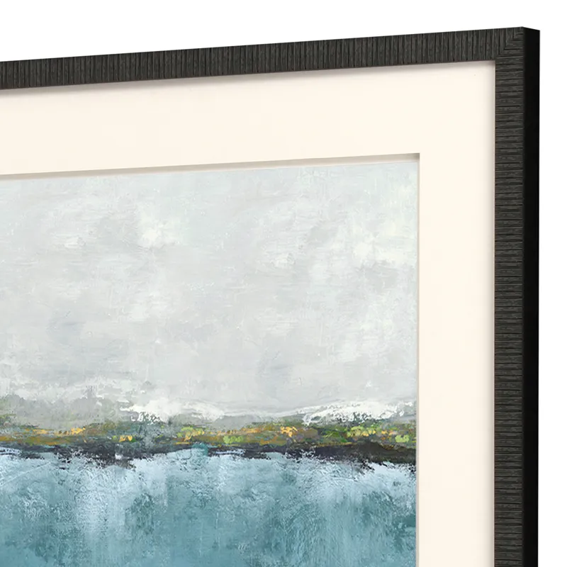 Gentle Horizon I S/2 Framed Art