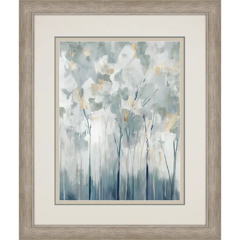 Blue Forest Adventure I Framed Art