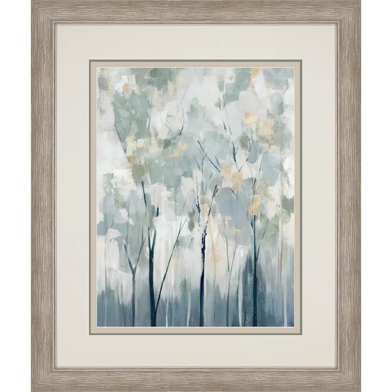 Blue Forest Adventure II Framed Art