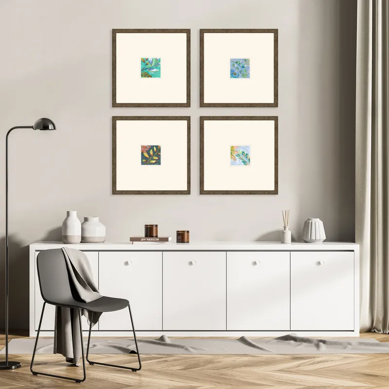 Botanica I S/4 Framed Art