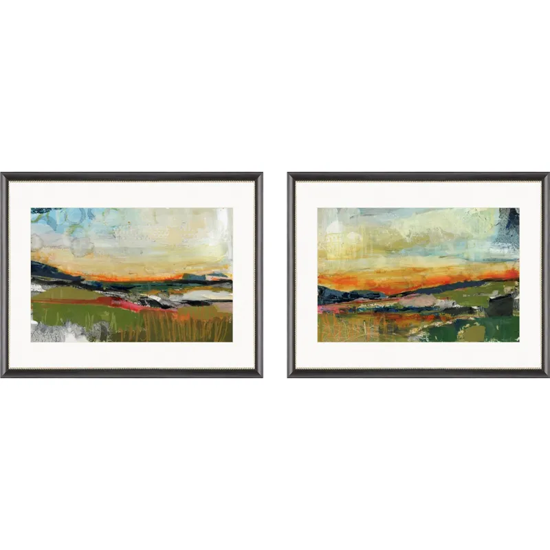 Long Way Home I S/2 Framed Art