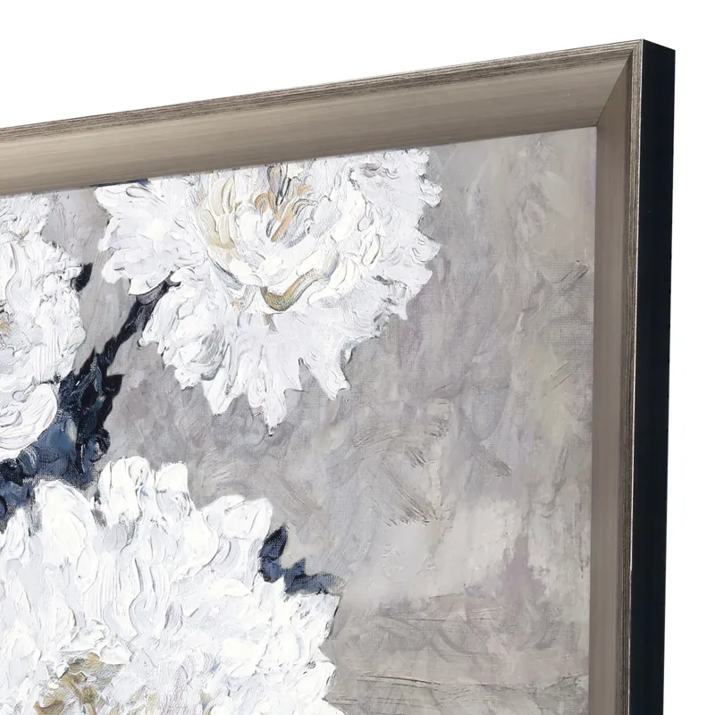 Lyrical Floral - Burst Framed Art