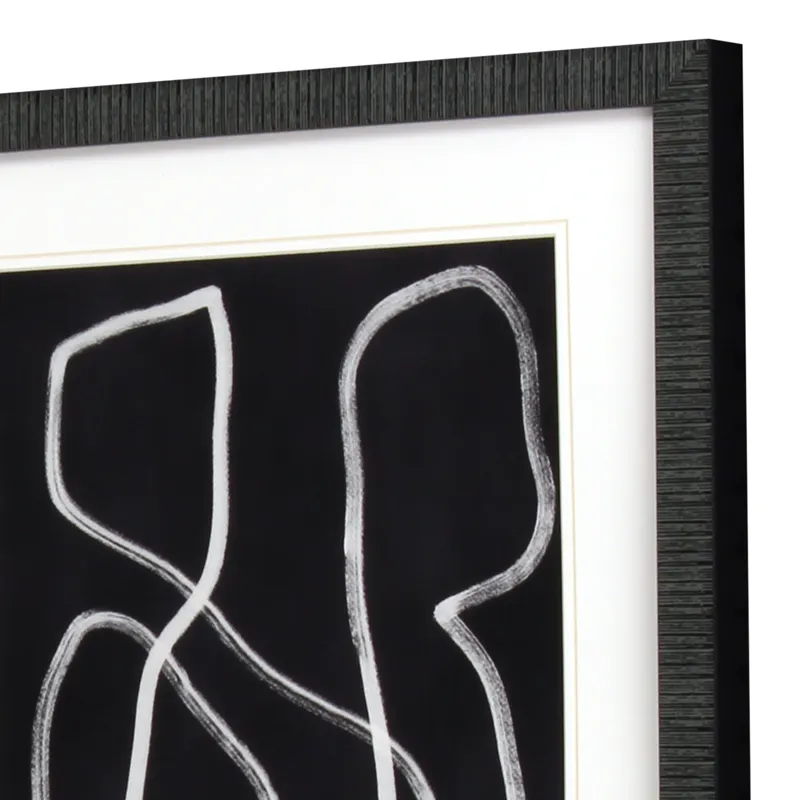 Naive Lines I S/3 Framed Art