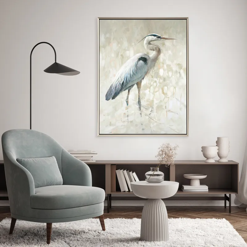 Great Blue Heron I Canvas