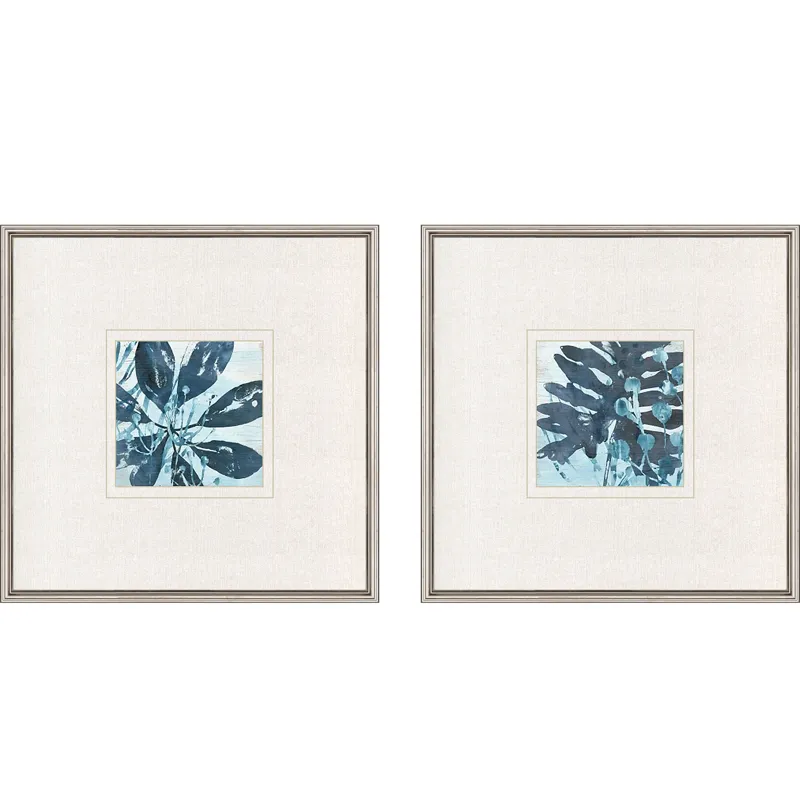 Water Palms II S/2 Framed Art