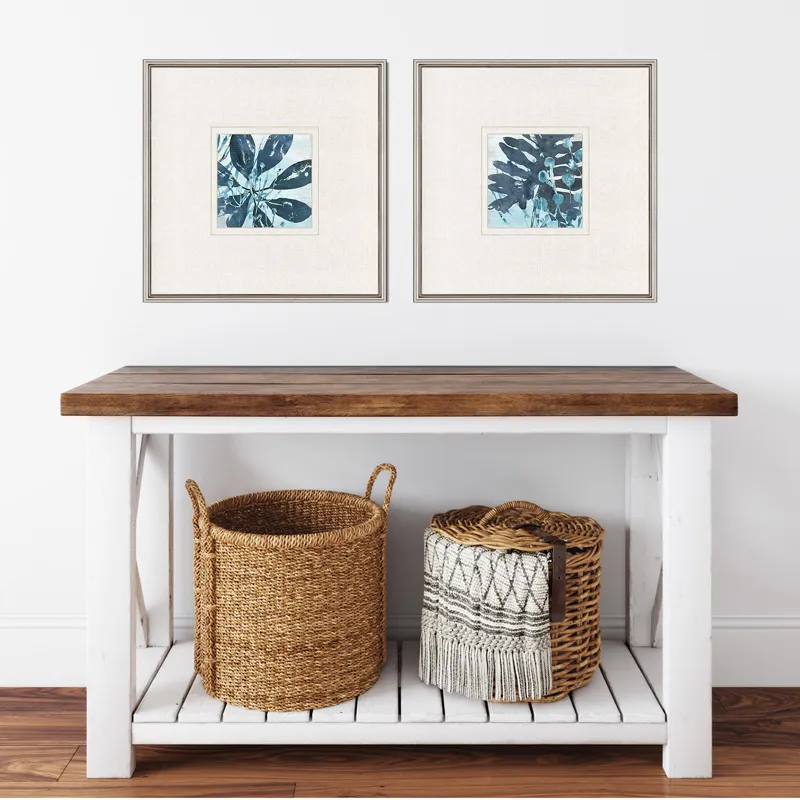 Water Palms II S/2 Framed Art