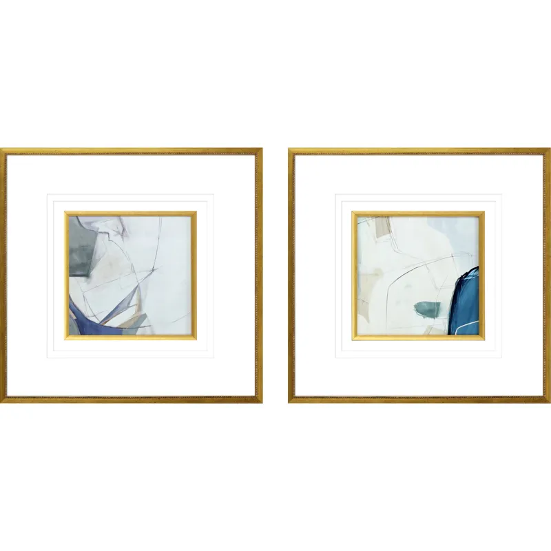 Merging S/2 Framed Art