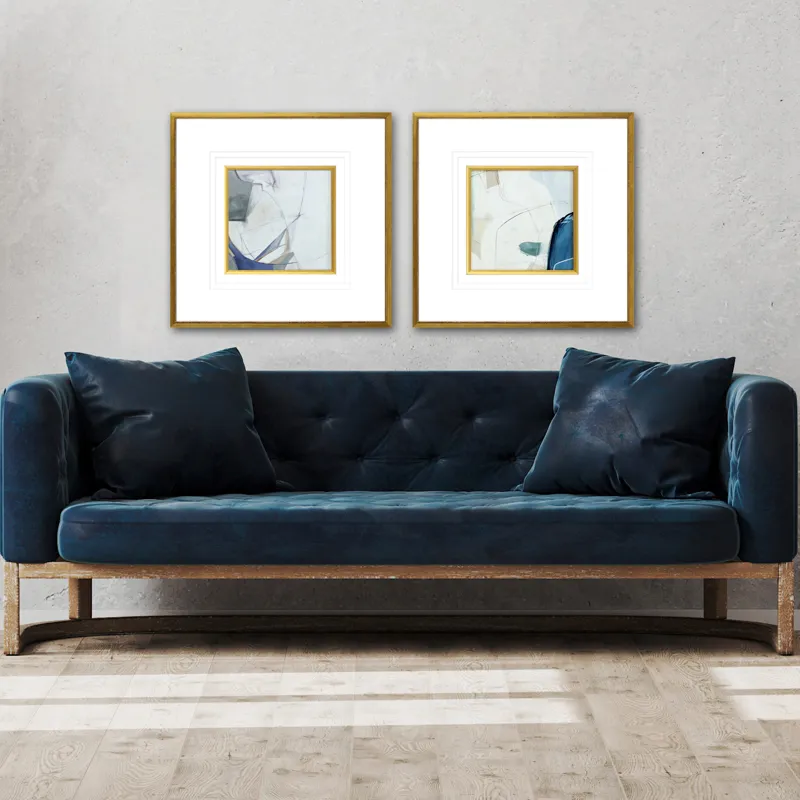 Merging S/2 Framed Art