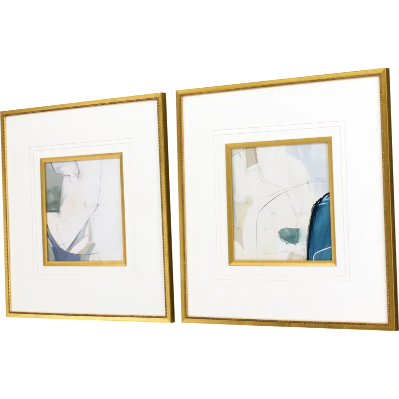 Merging S/2 Framed Art
