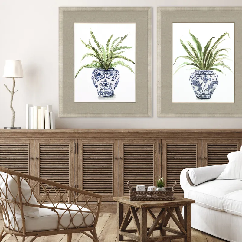 Fern House I Framed Art