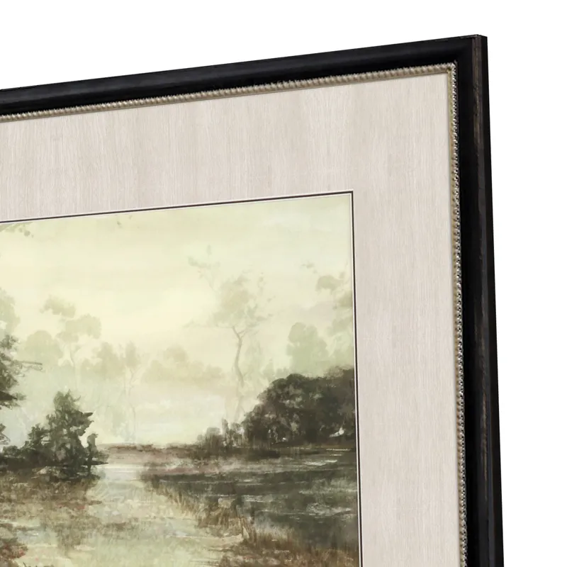 Sunset Pond I S/2 Framed Art