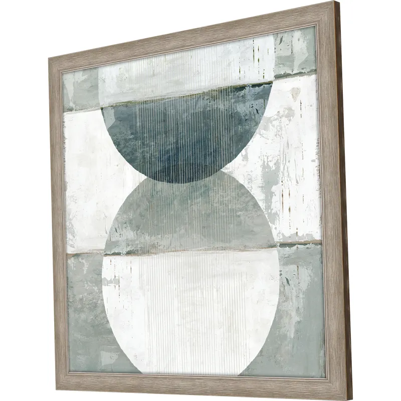 Pewter Plate I Framed Art
