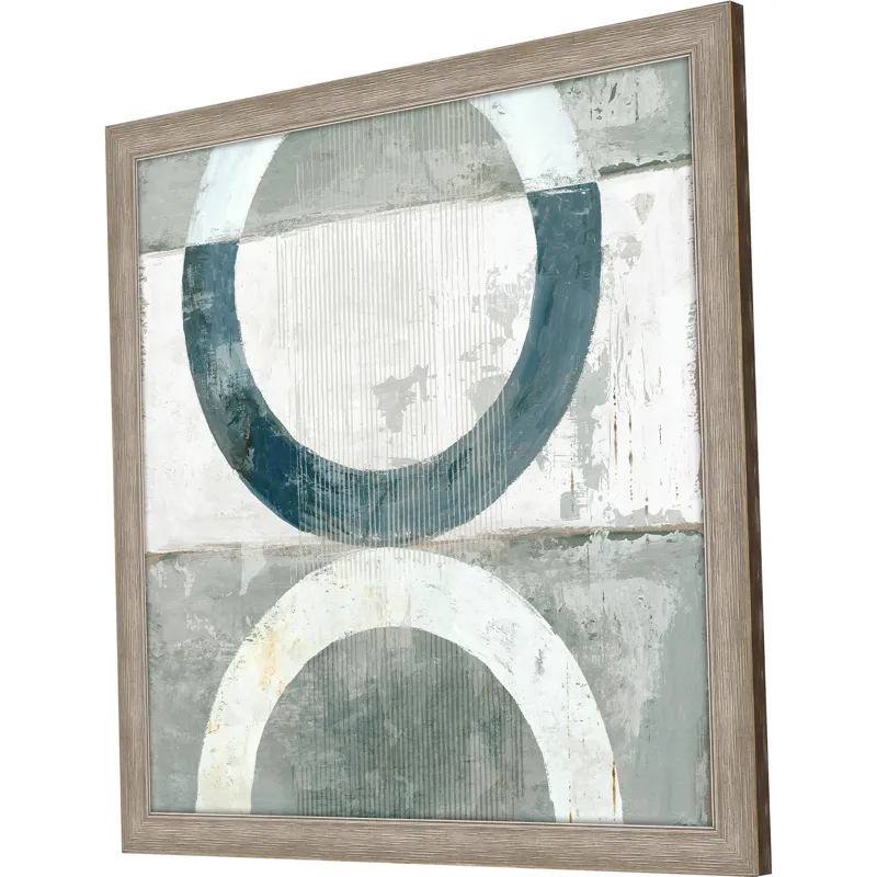 Pewter Plate II Framed Art
