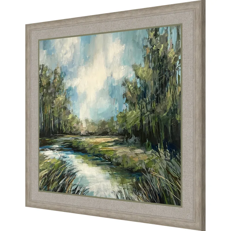 Serene Waters Framed Art