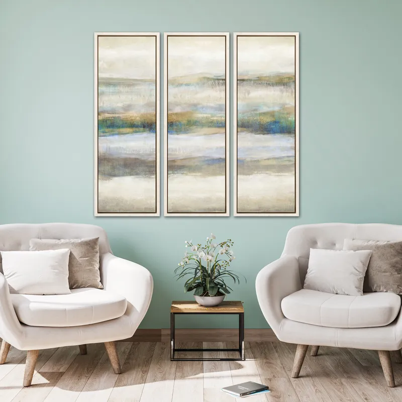 Linear Motion S/3 Framed Art