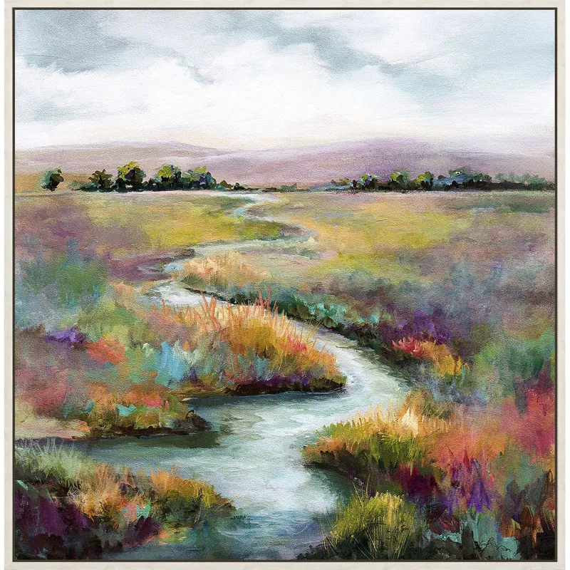 Meandering Stream Canvas