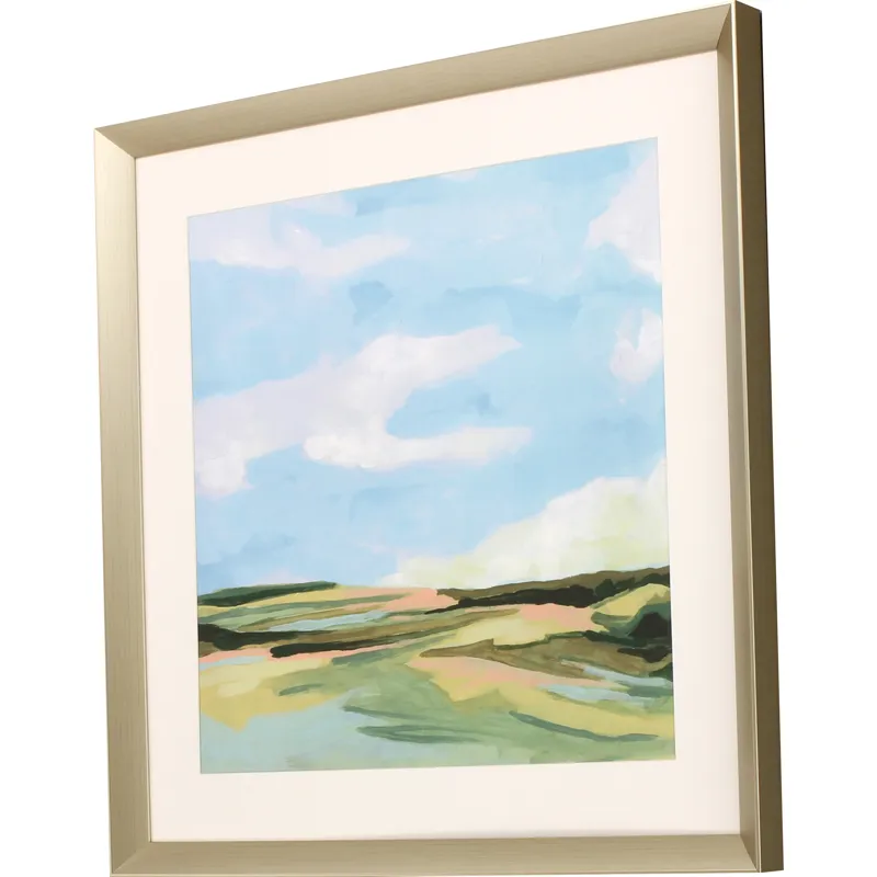 Meadow Gold I Framed Art