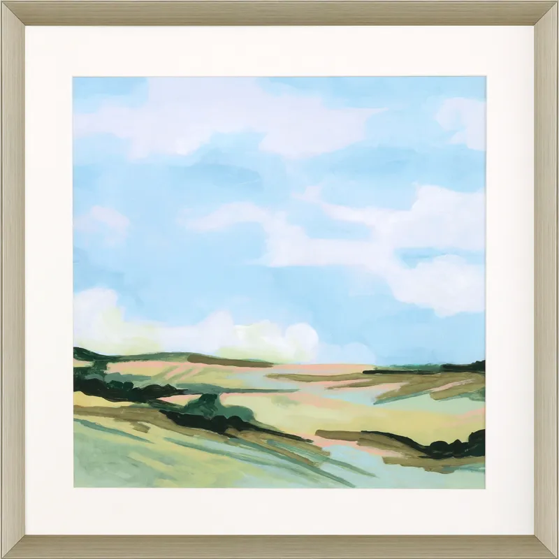 Meadow Gold II Framed Art