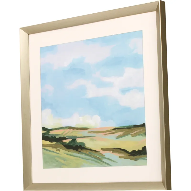 Meadow Gold II Framed Art