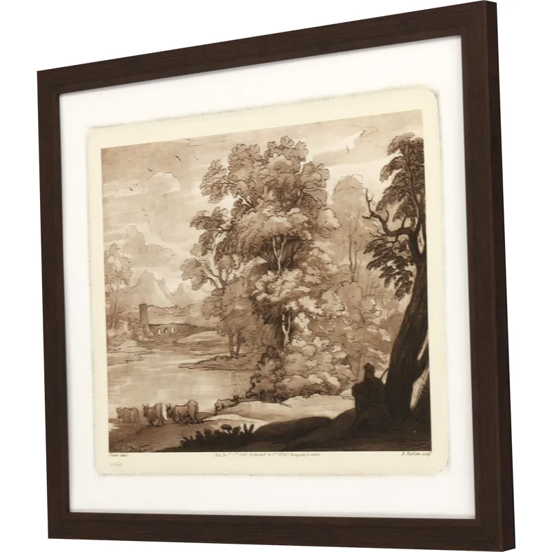 Pastoral Landscape I Framed Art
