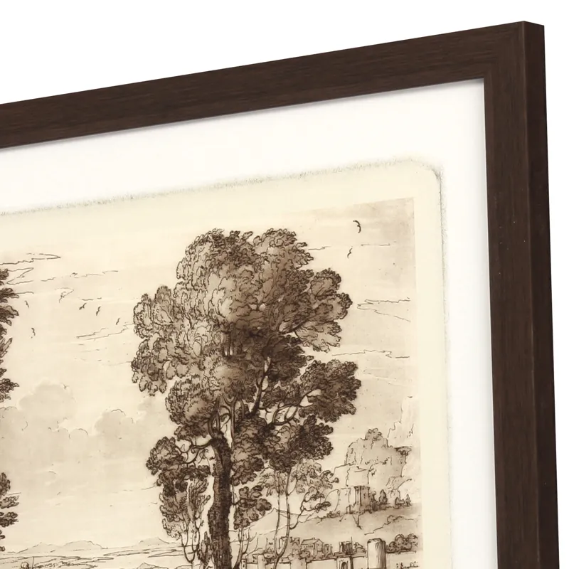 Pastoral Landscape IV Framed Art