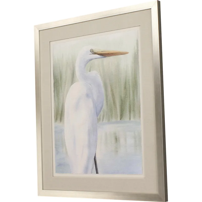 Dreams of Egret I Framed Art